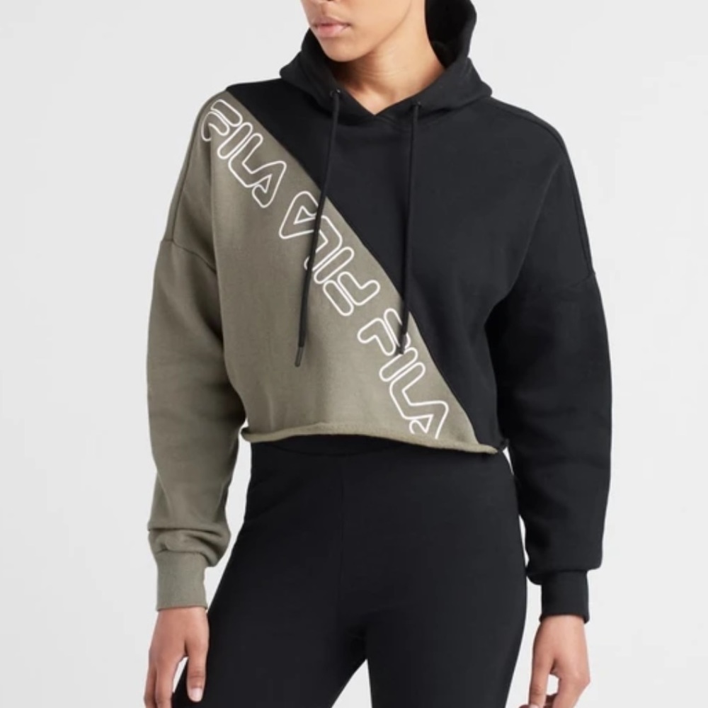 Fila Cropped Hoodie